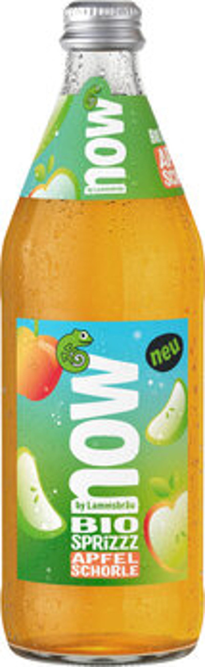 Produktfoto zu NOW Sprizzz Apfelschorle, 10x0,5 l