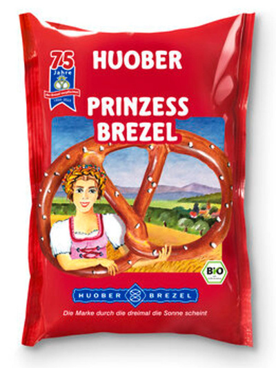 Produktfoto zu Brezel Prinzess mit Salz, 125 g