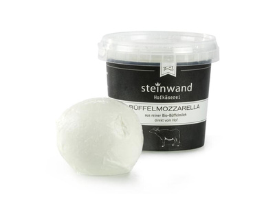 Produktfoto zu Büffel Mozzarella Kugeln im Becher, 125 g