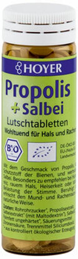 Produktfoto zu Lutschtabletten Propolis-Salbei, 60 Tabletten