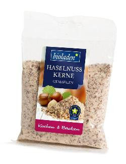 Produktfoto zu Haselnusskerne gemahlen, 100 g