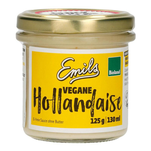 Produktfoto zu Sauce Hollandaise vegan, 130 ml