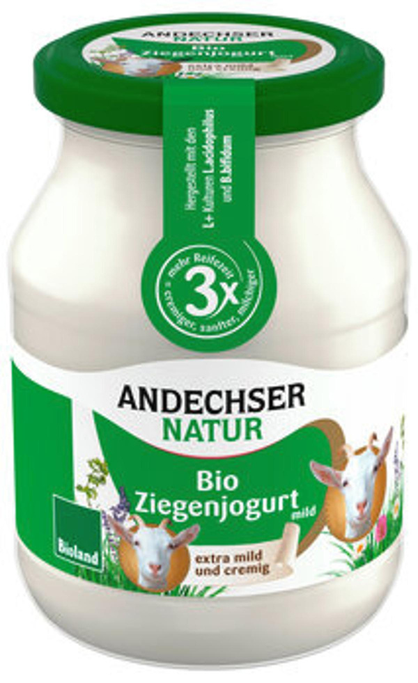 Produktfoto zu Ziegenjoghurt 3,5 %, 500 g