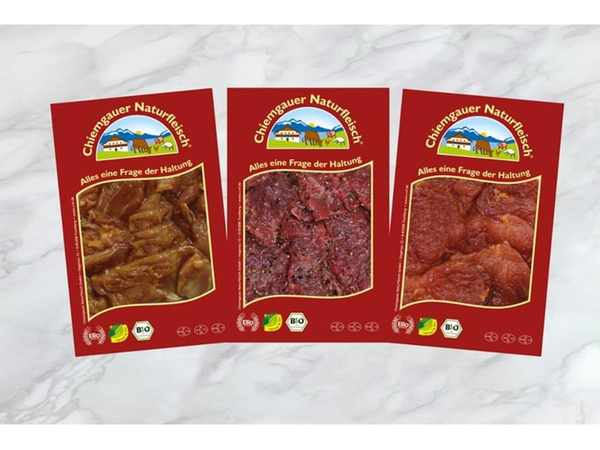 Produktfoto zu Raclette-Fleisch Schwein_Rind_Huhn mariniert, ca. 0,75 kg