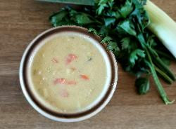 Produktfoto zu Rezeptkarte Kartoffelsuppe mit Gemüseeinlage