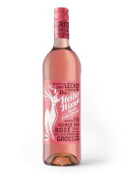 Produktfoto zu Heißer Hirsch rosé, 0,75 l