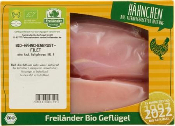 Produktfoto zu TK-Hähnchenbrustfilet 2er, ca. 0,38 kg