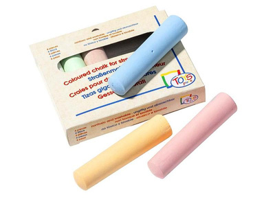 Produktfoto zu Straßenmalkreide, 6 Stifte