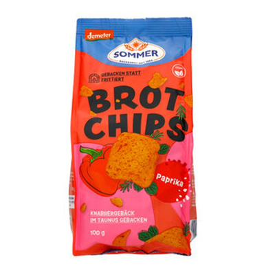 Produktfoto zu Brot Chips Paprika & Chili, 100 g