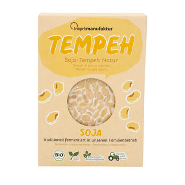 Produktfoto zu Tempeh Soja Natur, 200 g