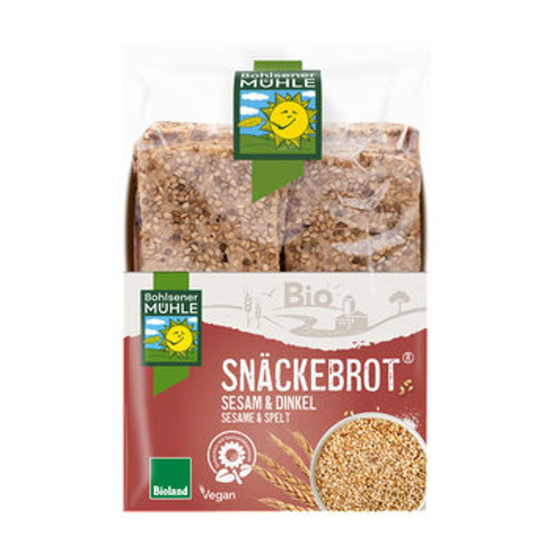 Produktfoto zu Snäckebrot Sesam & Dinkel, 200 g