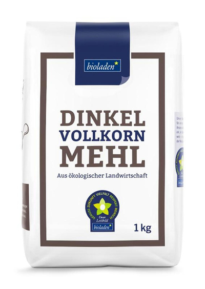 Produktfoto zu Dinkelvollkornmehl, 1kg