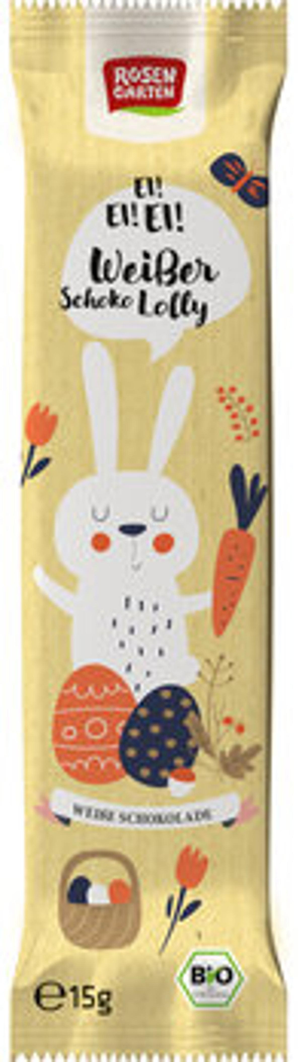 Produktfoto zu Weißer Lolly Hase