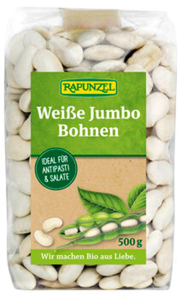 Produktfoto zu Jumbo-Bohnen weiß, 500 g