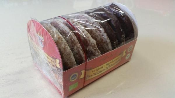 Produktfoto zu Nürnberger Oblatenlebkuchen, 7 Stück