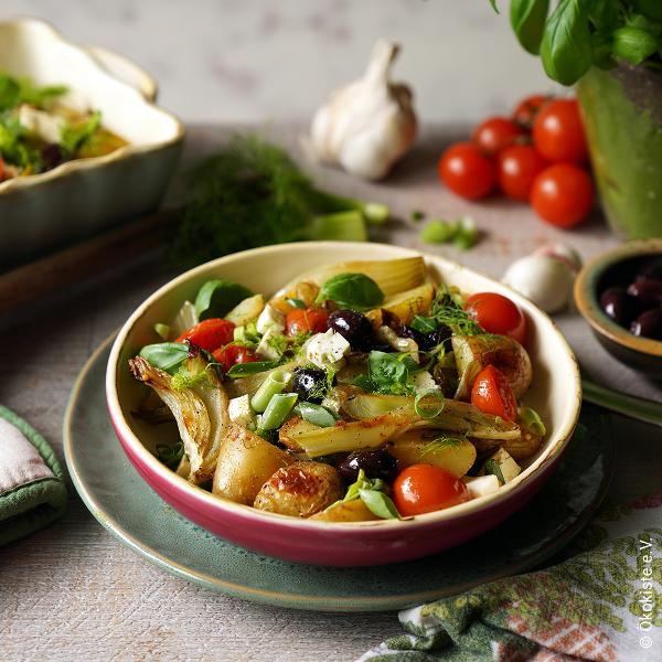 Produktfoto zu Mediterraner Kartoffelsalat