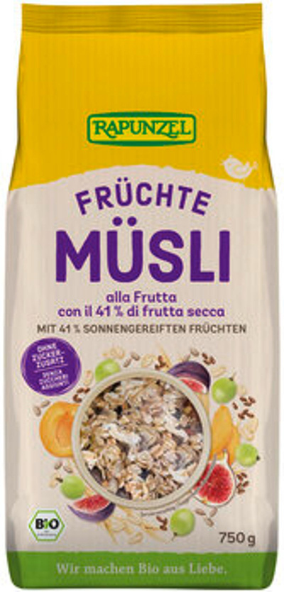 Produktfoto zu Früchte Müsli, 750 g - 10% reduziert, MHD 09.04.2026