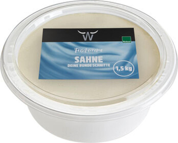 Produktfoto zu Weißenhorner Sahne Creme, 1,5 kg