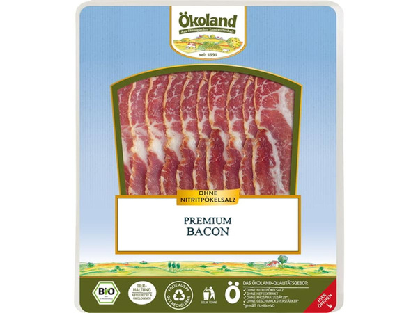 Produktfoto zu Premium Bacon geschnitten, 80 g