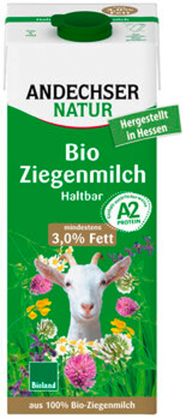 Produktfoto zu H-Ziegenmilch 3%, 1 l