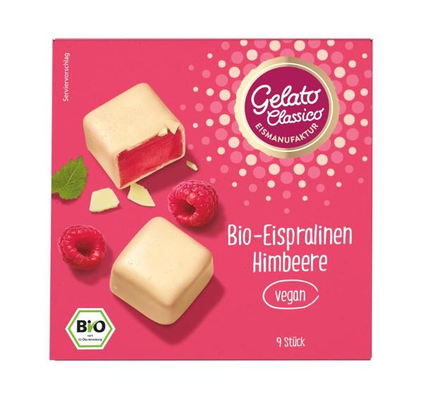 Produktfoto zu Eispralinen Himbeere