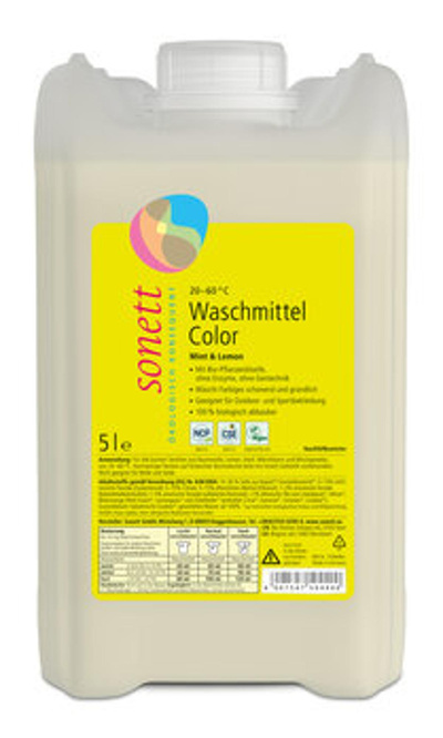 Produktfoto zu Waschmittel Color Mint & Lemon, 5 l