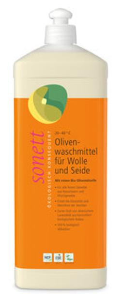 Produktfoto zu Olivenwaschmittel Wolle und Seide, 1 l