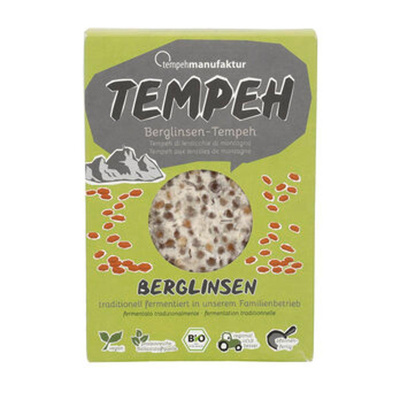 Produktfoto zu Tempeh Berglinsen, 185 g
