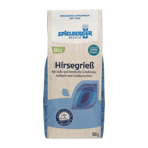 Produktfoto zu Hirsegrieß, 500 g