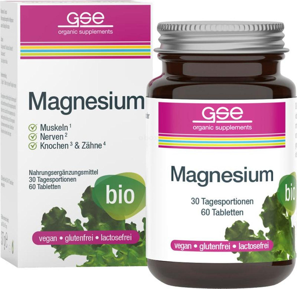 Produktfoto zu Magnesium, 60 Tabletten