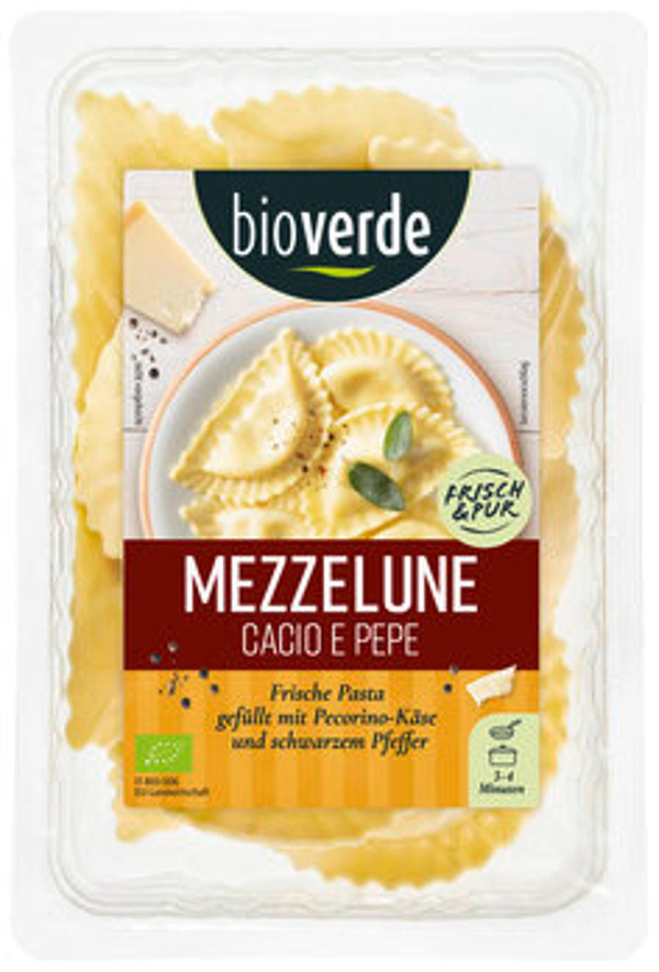 Produktfoto zu Mezzelune Cacio e Pepe, 250 g