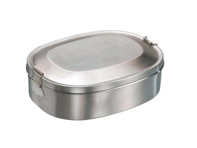 Produktfoto zu Edelstahl Proviantdose, 0,9 l