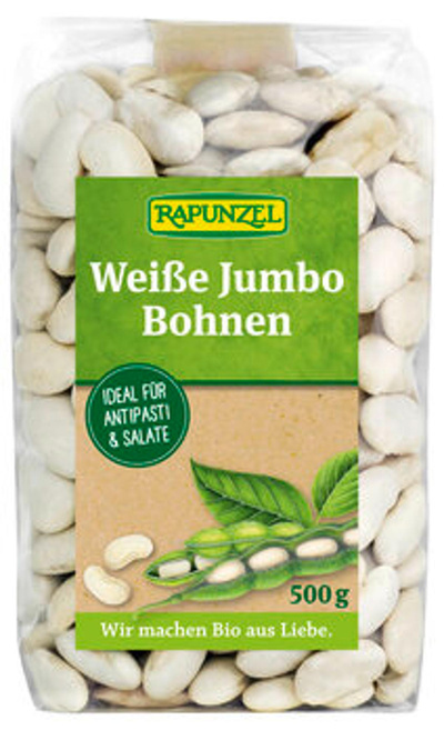 Produktfoto zu Jumbo-Bohnen weiß, 500 g