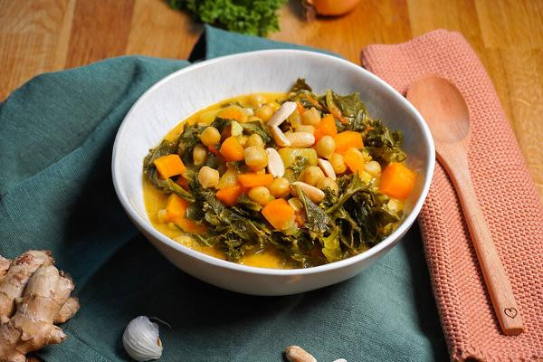 Produktfoto zu Veganes Grünkohl-Curry