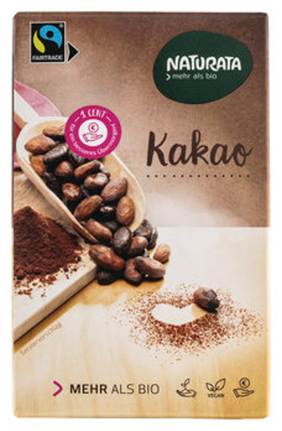 Produktfoto zu Kakaopulver schwach entölt, 125 g