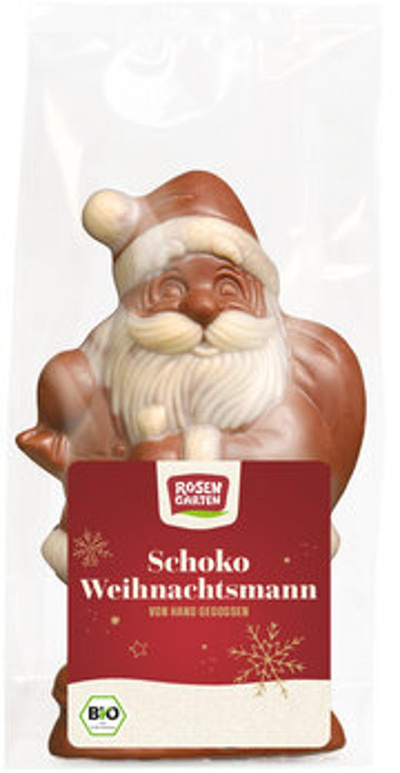 Produktfoto zu Vollmilch Weihnachtsmann geschminkt, 80 g