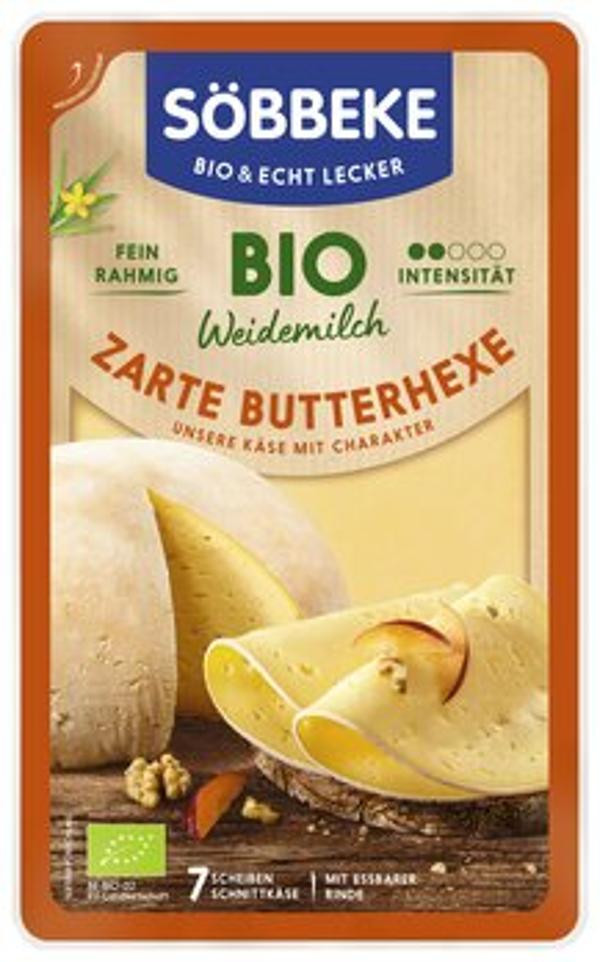 Produktfoto zu Zarte Butterhexe Käsescheiben, 125 g