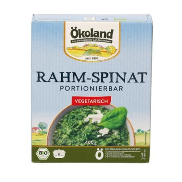 Produktfoto zu TK-Rahmspinat, 400 g