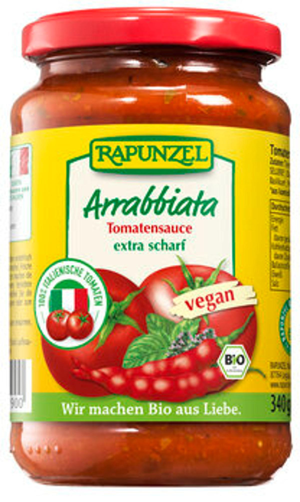 Produktfoto zu Tomatensauce Arrabbiata, 335 ml