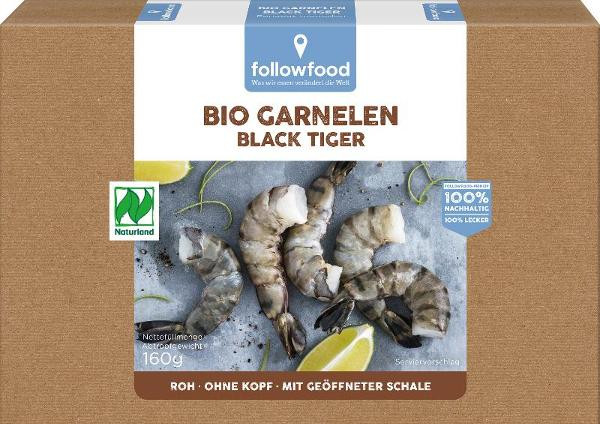 Produktfoto zu TK-Garnelen Black Tiger, 160 g