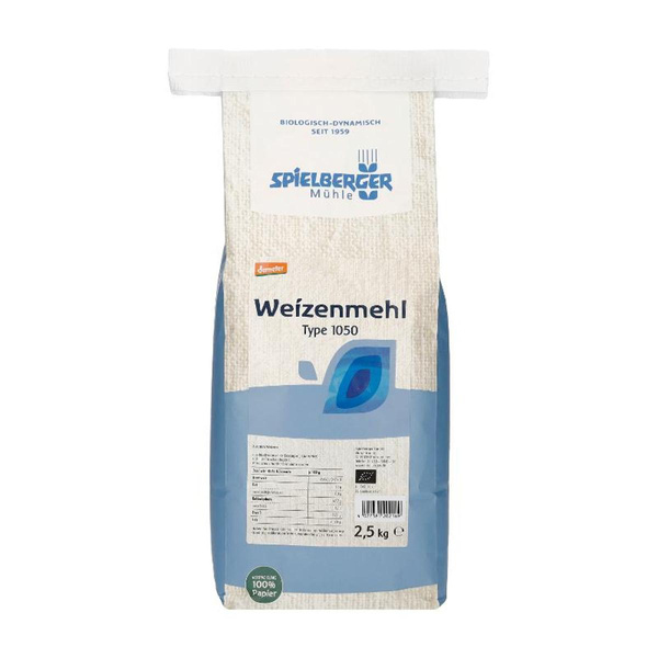Produktfoto zu Weizenmehl Typ 1050, 2,5 kg
