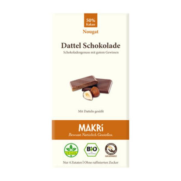 Produktfoto zu Dattel Schokolade Nougat, 85 g