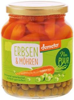 Produktfoto zu Erbsen & Möhren, 350 g