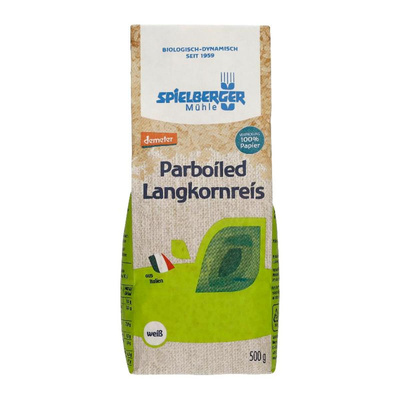 Produktfoto zu Parboiled Reis Langkorn weiß, 500 g
