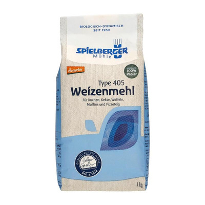 Produktfoto zu Weizenmehl Type 405 Demeter, 1 kg