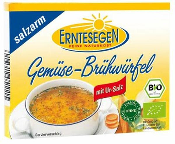 Produktfoto zu Gemüse-Brühwürfel salzarm, 66 g