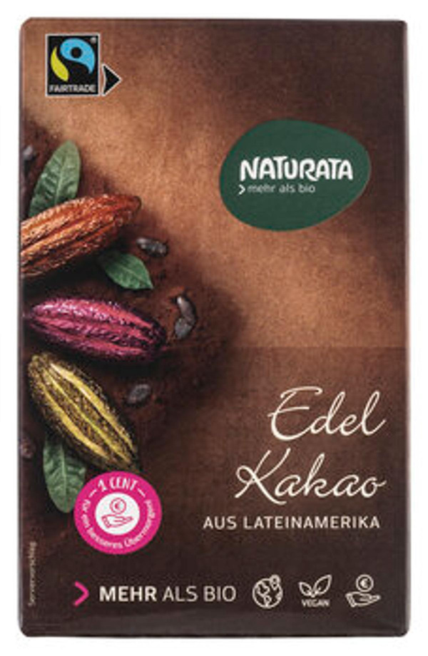 Produktfoto zu Edelkakaopulver schwach entölt, 125 g