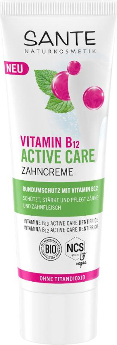 Produktfoto zu Zahncreme Vitamin B12, 75 ml