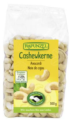 Produktfoto zu Cashewkerne ganz, 500 g