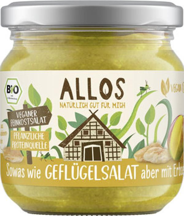 Produktfoto zu Veganer Feinkostsalat Geflügel, 165 g - 50% reduziert, MHD 08.10.2024